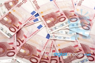  Euro Banknotes Stock Photo