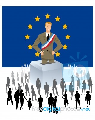 European Elections Stock Image