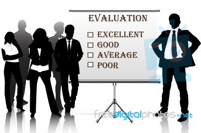 Evaluation Stock Image