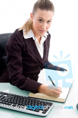 Executive In Office Stock Photo