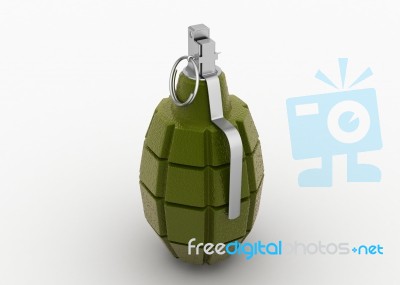 Explosive Grenade Stock Image