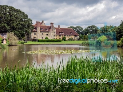 Exterior View Of Michelham Priory Stock Photo