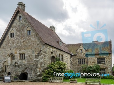 Exterior View Of Michelham Priory Stock Photo