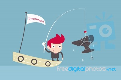 Fail Investment Stock Image