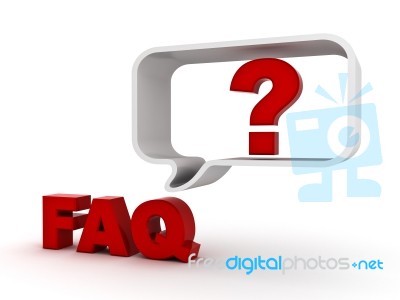 Faq Concept Stock Image