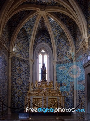 Faro, Southern Algarve/portugal - March 7 : Interior View Of The… Stock Photo