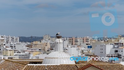 Faro, Southern Algarve/portugal - March 7 : View From The Cathed… Stock Photo