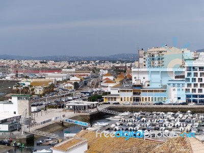 Faro, Southern Algarve/portugal - March 7 : View From The Cathed… Stock Photo