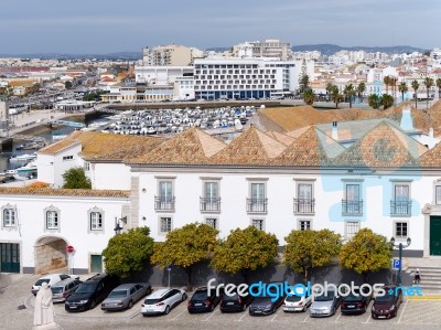Faro, Southern Algarve/portugal - March 7 : View From The Cathed… Stock Photo