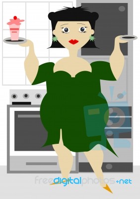 Fat Woman Stock Image Fat Woman Stock Image