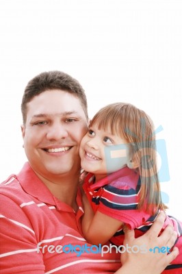 Father And Daughter Stock Photo