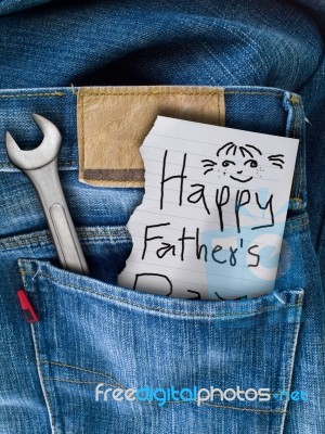 Father's Day Stock Photo