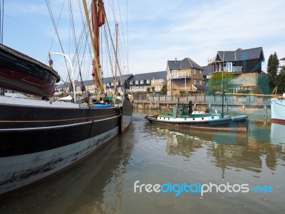 Faversham, Kent/uk - March 29 : Close Up View Of The Cambria Res… Stock Photo