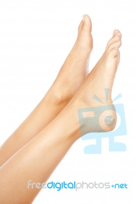 Female Leg Stock Photo