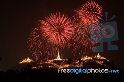 Festivals Fireworks Stock Photo