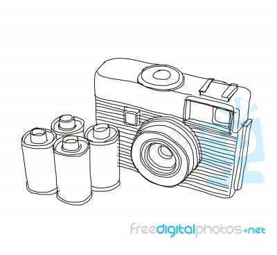Film Camera Stock Image
