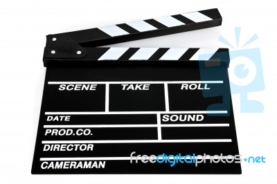 Film Slate Stock Photo