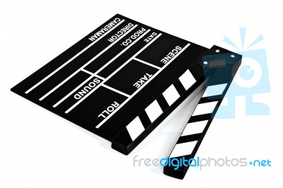 Film Slate Stock Photo