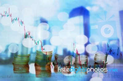 Finance Background Stock Photo
