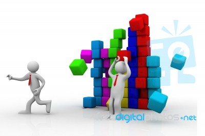 Financial Crisis Concept Stock Image