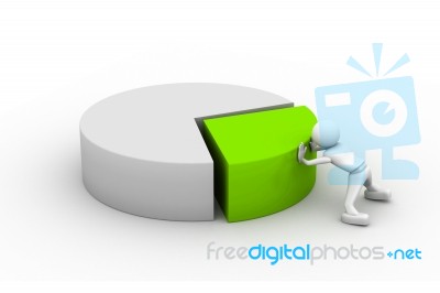 Financial Diagram Stock Image