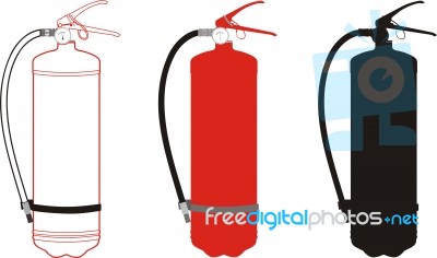 Fire Extinguisher Stock Image