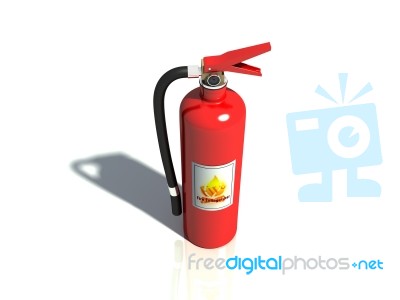 Fire Extinguisher Stock Image