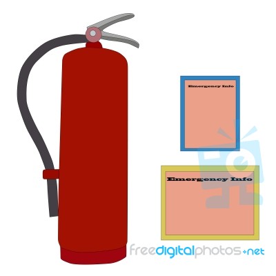 Fire Extinguisher Stock Image