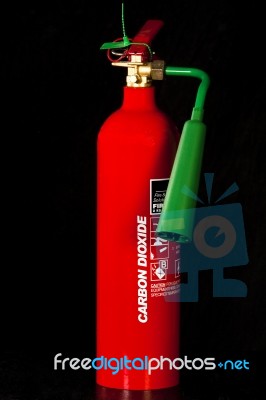 Fire Extinguisher Stock Photo