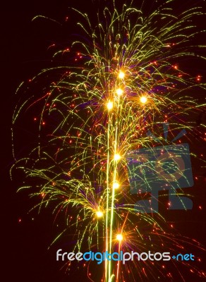 Firecracker Stock Photo
