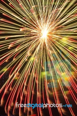 Fireworks Stock Photo