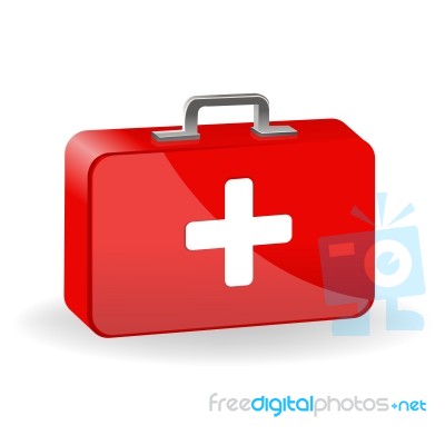 First Aid Box Stock Image