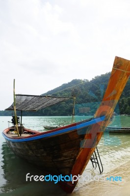 Fishing Boats Of Local Fishermen Stock Photo