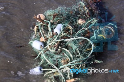 Fishing Net Stock Photo