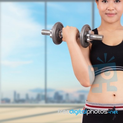 Fitness Woman Stock Photo