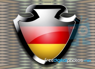 Flag Of Germany Stock Image