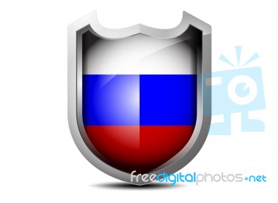 Flag Of Russia Stock Image