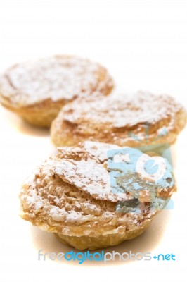 Flaky Bean Pastries Stock Photo