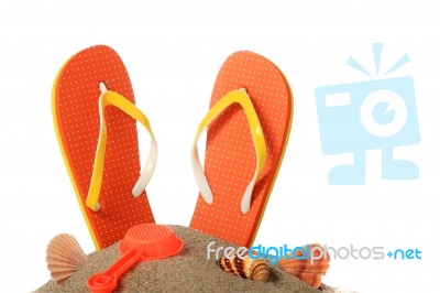 Flip-flops Stock Photo