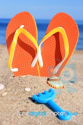 Flip-flops Stock Photo