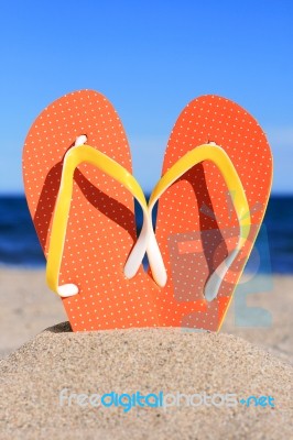 Flip-flops Stock Photo