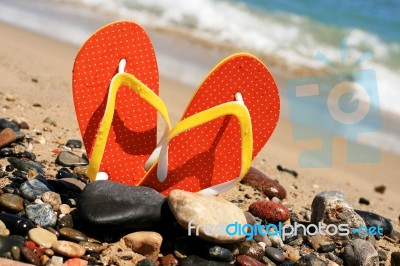 Flip-flops Stock Photo