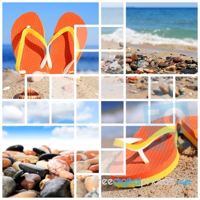 Flip-flops Stock Photo