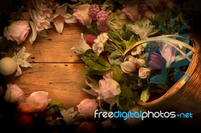 Flower Background Stock Photo