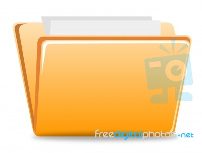 Folder Icon Stock Image