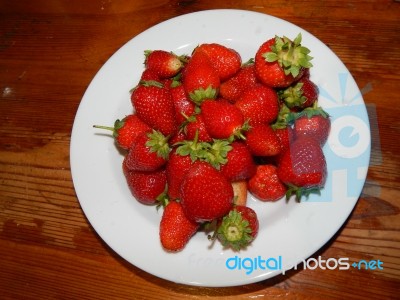 Food Bought In A Shop At Home  Stock Photo