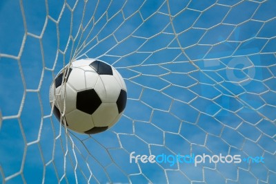 Football Ball Stock Photo