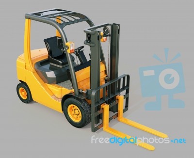 Forklift Truck Stock Image