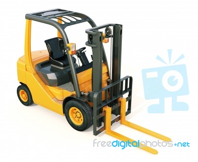 Forklift Truck Stock Image