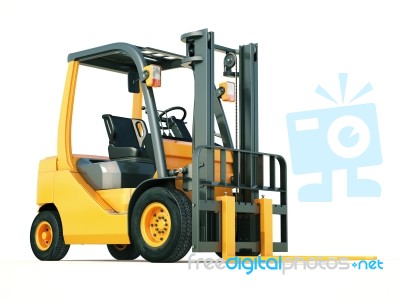 Forklift Truck Stock Image